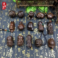 越南沉香木质雕刻葫芦手把件长寿招财吉祥摆件木制工艺品大量批发