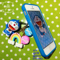 哆啦A梦蓝胖子iphone6手机壳5S苹果6plus保护套硅胶软手机壳