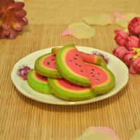 武汉 西瓜饼干 水果饼干 猕猴桃饼干 手工曲奇 仿真 趣味水果包邮