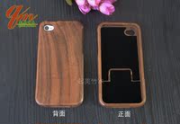 起美 苹果4s木质手机壳木制边框 iphone4竹木手机壳 4s实木保护套