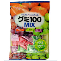 日本进口零食品 春日井 什锦软糖 什锦果汁软胶糖 0076