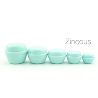 Zincous 订做出口质款 超薄荷绿哒分装瓶/罐子 多不同容量