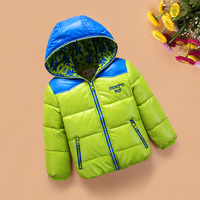 2015冬季新款儿童羽绒服男童女童中小童宝宝加厚短款连帽外套童装