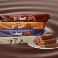 澳大利亚进口零食TimTam雅乐思澳洲原味黑巧克力夹心威化饼干200g