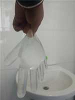 一次性手套透明厨房餐饮实拍薄膜 用品卫生餐桌用具理发用品0.8克