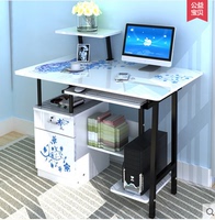 简易电脑桌组装台式桌家用办公桌子写字台书桌简约台式电脑桌家用