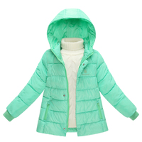 2015冬季新款儿童羽绒棉服外套韩版中长款女童棉衣童装棉服加厚款