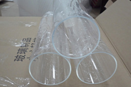 高透明亚克力管有机玻璃管透明管装水亚克力加工110*3mm展示管