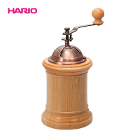 HARIO日本咖啡磨豆机陶瓷磨芯实木家用复古手动手摇咖啡磨豆机CM