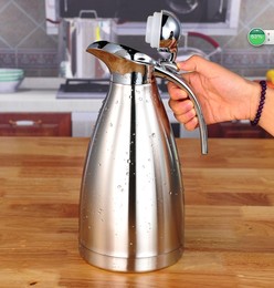 优质不锈钢内胆欧式家用保温壶2L大容量热水瓶暖壶暖瓶耐热冷水壶