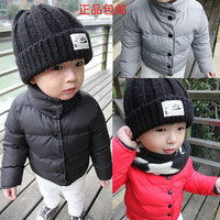 韩版童装冬装加厚女童宝宝男童儿童羽绒服棉袄棉服棉衣外套1-3岁