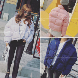 2015冬季新款韩版街头潮流超轻保暖棉衣棉服加厚学生短款外套女