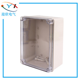 迎欣150*200*100透明盖 防水接线盒 仪表过线盒 控制盒户外接线盒