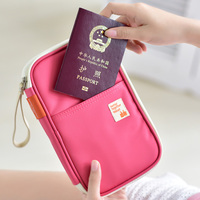多功能护照包韩国护照夹可爱证件包旅行机票夹大容量证件夹护照套