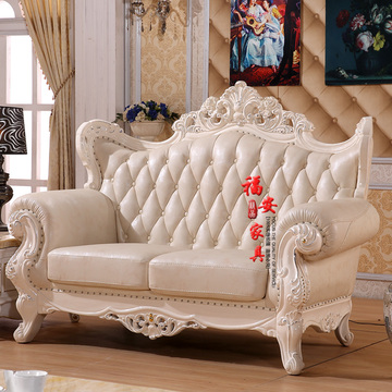 欧式真皮沙发 高档客厅 美式 法式实木新古典客厅高档沙发家具