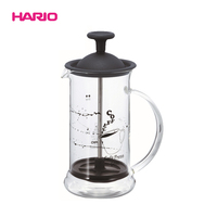 HARIO日本进口耐热玻璃过滤壶法压杯过滤杯滤压式咖啡法压壶CPSS