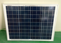 现货A级50W/18V太阳能电池板12V电池充电 太阳能电池组件保十年