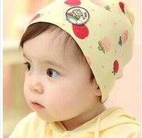 婴儿帽子纯棉 0-3-6-9个月新生儿胎帽男女宝宝秋冬季保暖加厚帽子