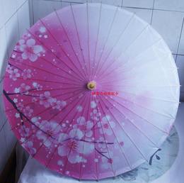 手工油纸伞|舞蹈装修|批发|影视道具|古代雨伞桐油伞 粉红樱花2