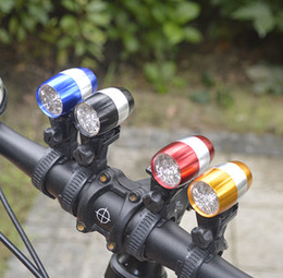 自行车前灯 山地车前后叉灯 照明灯 迷你型强光手电筒 骑行装备