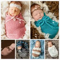 2015新款新生儿摄影睡袋 满月宝宝拍照睡袋 儿童摄影服装造型爆款