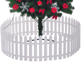 圣诞装饰品促销圣诞树栅栏围栏可拼接篱笆场景圣诞配件栅栏围栏
