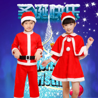 儿童圣诞节舞蹈服装元旦表演服冬款开门红秧歌服表演服圣诞树服装