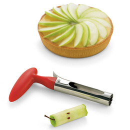 不锈钢夹式苹果去核器 水果切 厨房工具 苹果去核器 苹果去芯器