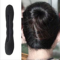 韩国海绵丸子头 盘发器美发用品工具造型器花苞头神器盘发圈棒