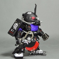 GK改件SD扎古BB战士黑色三连星Q版上色成品模型机人玩具手办