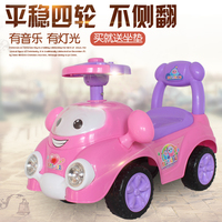 新款宝宝学步车滑行助步车儿童四轮扭扭车溜溜车玩具可坐人1-3岁
