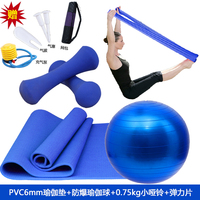 正品瑜伽球瘦身加厚防爆健身减肥球瑜伽垫愈加拉力带组合套装包邮