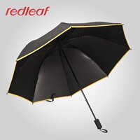 红叶晴雨伞折叠两用三折小黑伞创意韩国晴雨伞女防紫外线遮阳伞