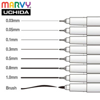日本MARVY美辉针管笔|绘图笔|4600|制图笔|美术绘图笔勾线笔