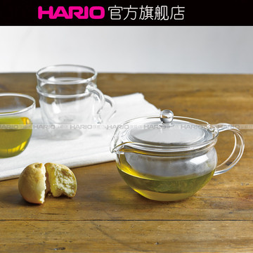 RULIO日本耐热玻璃茶具茶壶泡茶壶带不锈钢滤网RCHJ-45T