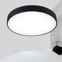 歌邦 北欧现代简约创意铝材圆形LED吸顶灯客厅餐厅卧室书房灯具