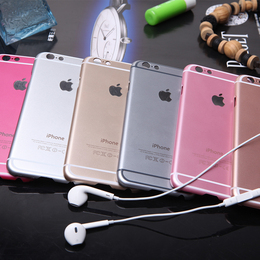 新款iphone6s手机壳玫瑰金5代塑料硬壳潮女苹果6PLUS防摔保护套