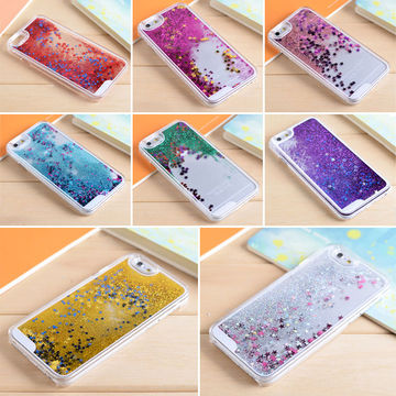 Dynamic Liquid Glitter Bling Quicksand Case Cover iPhone 5S