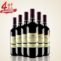 拉菲庄园2012整箱法国原瓶进口红酒 干红葡萄酒6瓶装