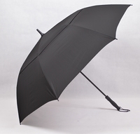 创意雨伞长柄男双人纯色直柄伞高尔夫超大号雨伞广告伞商务伞双层