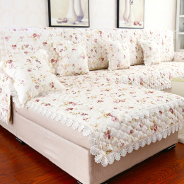 图慕 提花沙发垫布艺沙发套罩防滑坐垫欧式组合沙发巾四季