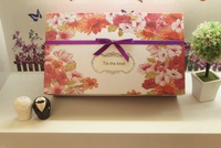 2015喜糖结婚高档新款订婚礼盒大气紫色纸袋批发纸盒糖盒糖盒配件