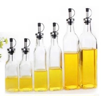 玻璃油壶 酱油醋瓶 高档进口调味瓶 带盖子橄榄油玻璃瓶 厨房用品