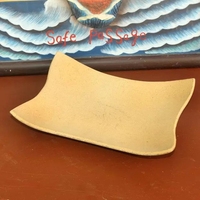 馨迪维拉 个性毛坯素材压制品自绘工艺品 创意粗坯盘子小吃碟