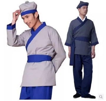 2015六一新款影视服饰古装唐朝汉朝古代家演出服装舞台男女表演服