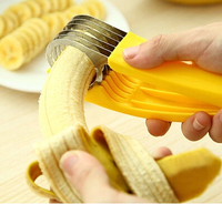 优质304刀片香蕉切片器 环保切香蕉神器水果刀 香蕉切0.09