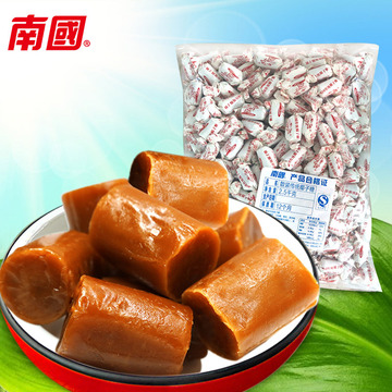 海南特产 南国食品 散糖喜糖年货 传统椰子糖500g 大粒 1斤起卖