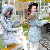 2015韩版学生外套韩国棉衣女款中长款棉袄冬装大码冬衣羽绒棉服潮