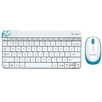 包邮 罗技 MK240无线超薄迷你键鼠套装笔记本键盘USB套装