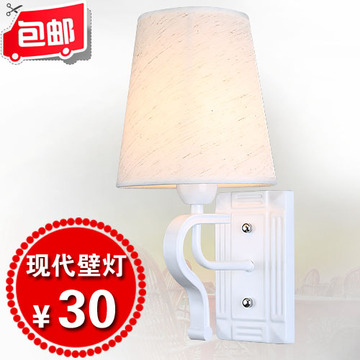 房间现代LED壁灯简约客厅卧室床头壁灯过道双头节能创意壁灯包邮